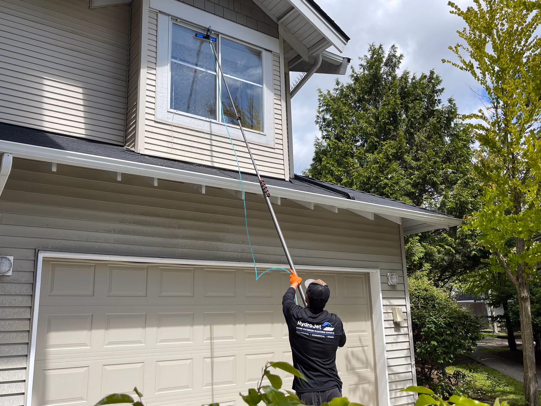 HydroJet window cleaning service